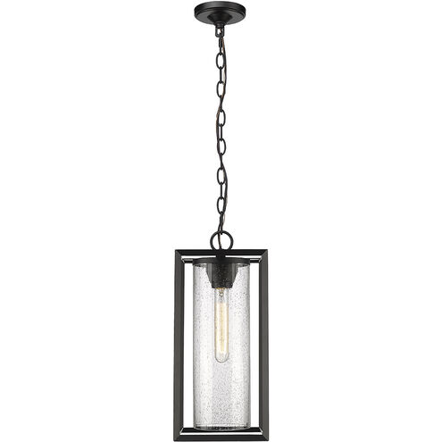 Wheatland 1 Light 7.5 inch Powder Coated Black Outdoor Hanging Lantern